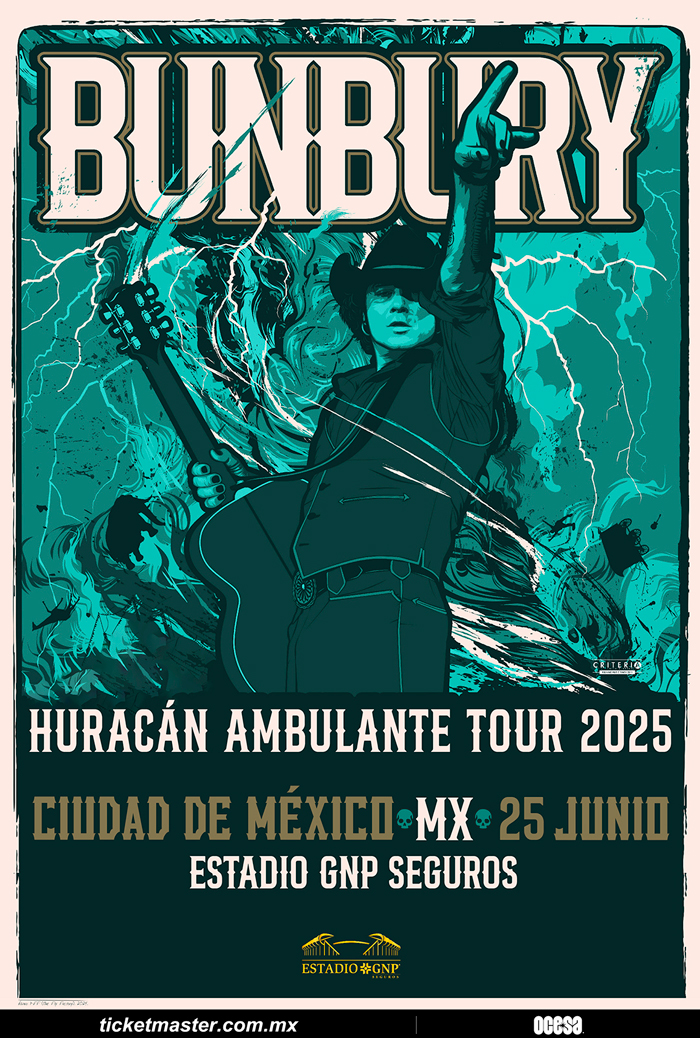 transporte a Enrique Bunbury desde Querétaro