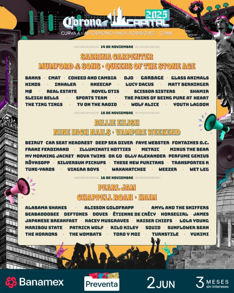 corona capital 2025