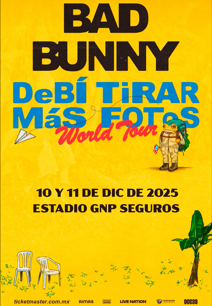 transporte a Bad Bunny desde Querétaro
